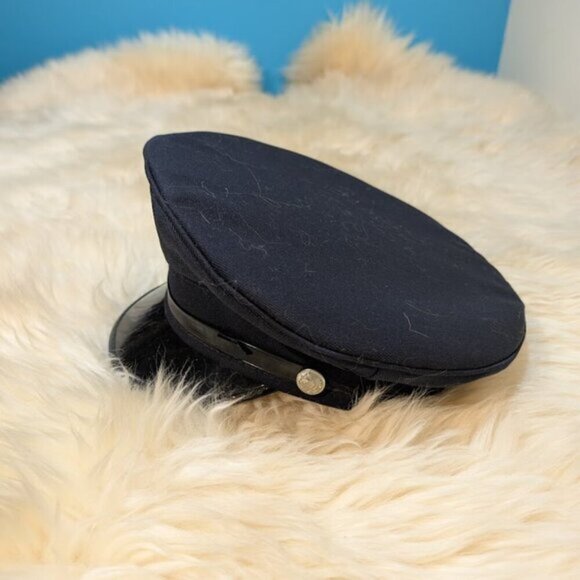 Vintage Firefighter Stanbridge East Fire Dept Hat - Picture 3 of 7